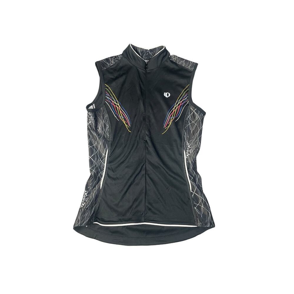 Pearl Izumi Women’s Medium Black Sleeveless 1/4 Zipper Cycling Shirt